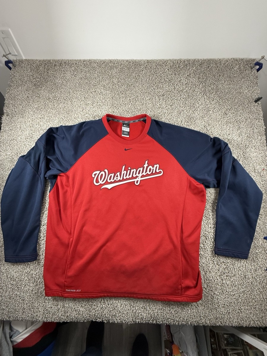 Vintage Y2K Nike Team MLB Washington Nationals Center Swoosh