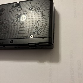 Nintendo New 3DS Super Mario Black Friday Edition Black 4GB SD -260