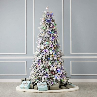 Frosted Acadia Full Pre-Lit Tree