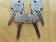 Audi PA6 / A81S Key Blanks. Lot Of Four(4) Blank E.S.P. Lock Corp Keys. USA 