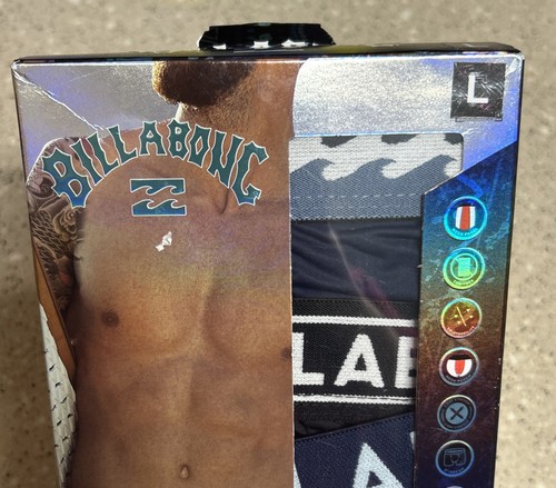 Billabong Performance Mesh Microfiber Men’s Boxer Briefs 4 Pack Size L - Picture 6 of 7