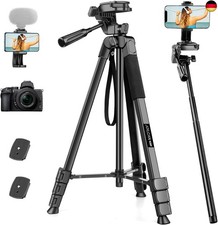 JOILCAN Kamera Stativ, 210.8cm leichtes Handy Stativ für Smartphone & 