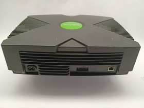Microsoft Xbox Black. Console Only For Parts Or Repair. No Cords. Does Power On.