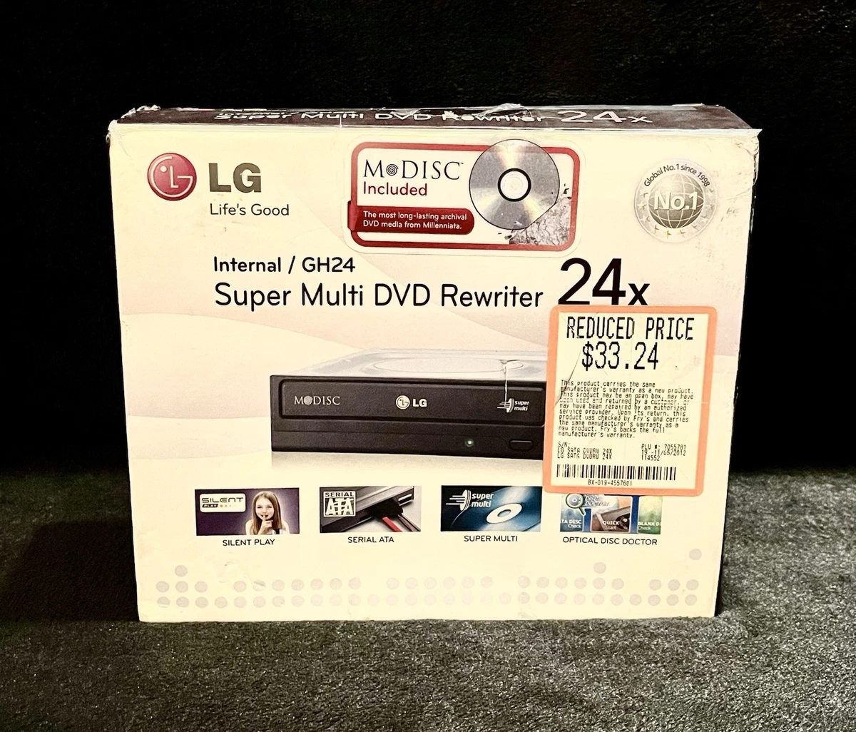 LG HD DVD-ROM Internal Desktop CD, DVD & Blu-ray Drives for sale