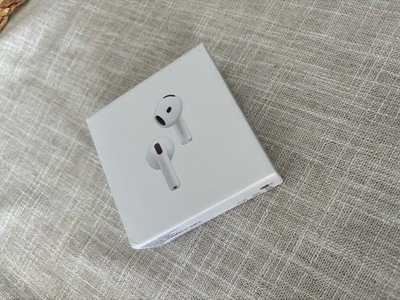 Apple AirPods 4 (ANC) Active Noise Cancellation Bluetooth In-Ear Earbuds White
