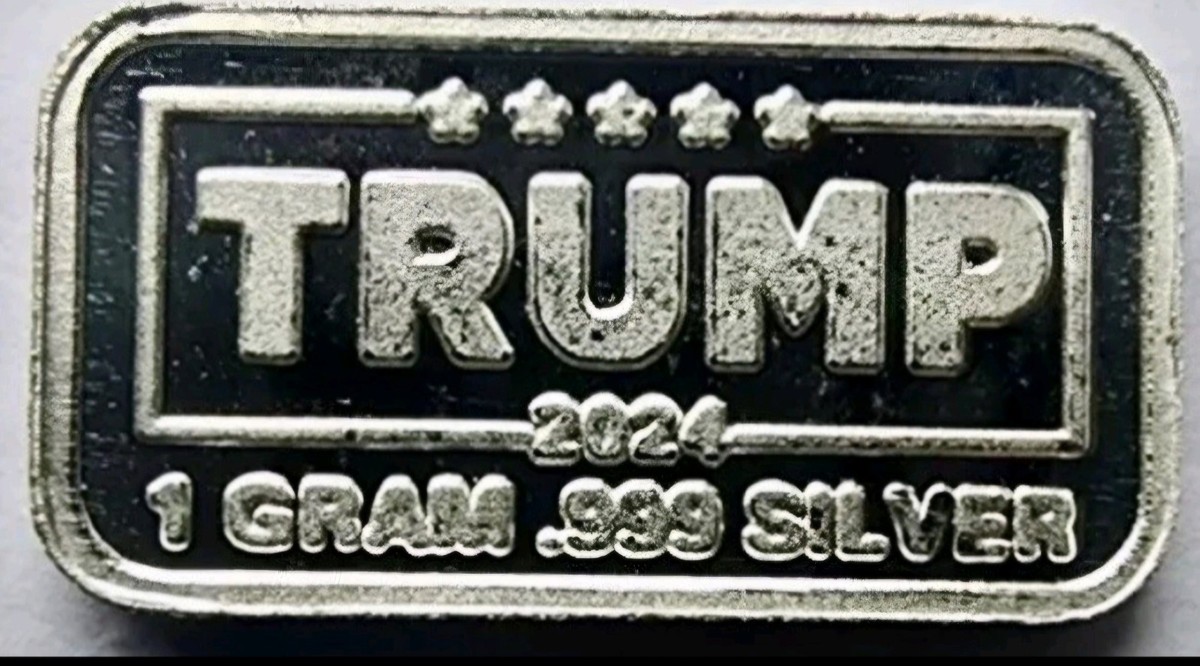 1gram .999 Fine Silver Bar - Donald Trump | eBay