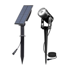 Foco Con Energía Solar IP65, Luz LED Solar Para Exteriores, Paisaje, Patio, Jard