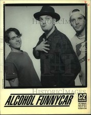 1993 Press Photo Music group Alcohol Funnycar - lrp13218