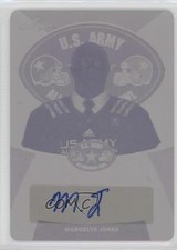 2015 Leaf US Army All-American Bowl Tour 1/1 Marcelys Jones #TA-MJ1 Auto 0b2
