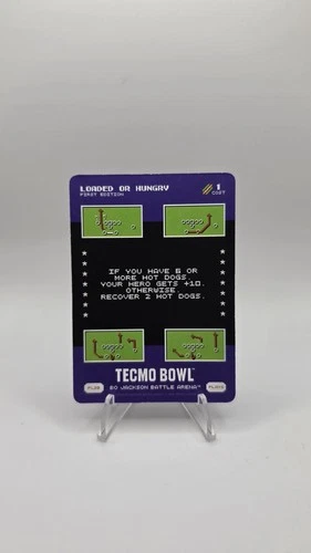 2026 Bo Jackson Battle Arena Tecmo Bowl - PLAYS PL29 Loaded Or Hungry