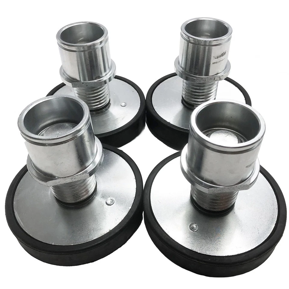 4 peças almofadas de borracha bandeja redonda para elevação automática de carro 50 mm/2 polegadas - Imagem 4 de 4