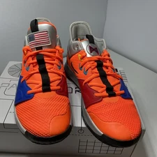 Size 11.5 Nike NASA x PG 3 Orange/black New
