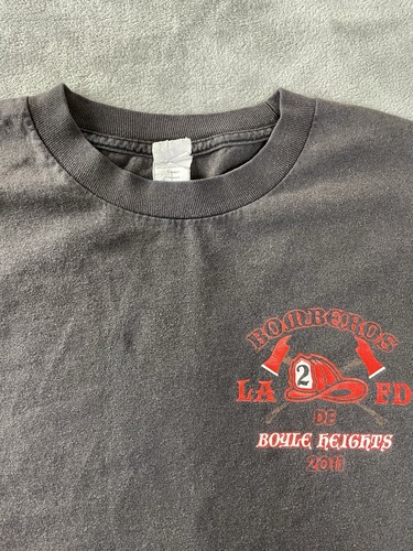 LAFD Los Angeles Fire T-Shirt Herren 2XL Boyle Heights Handball Station 2 *mark - Bild 3 von 18