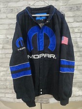 Dodge Mopar 3XL Embroidered Cotton Jacket black JH Design Heavy Crisp Clean