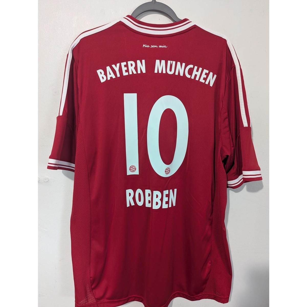 Bayern Munich 2013-14 Home Jersey – Arjen Robben 10 – Men 2XL