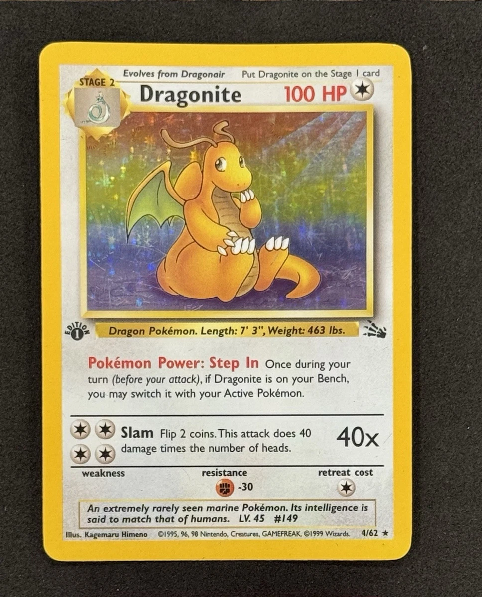Dragonite Pokémon TCG Cards for sale | eBay