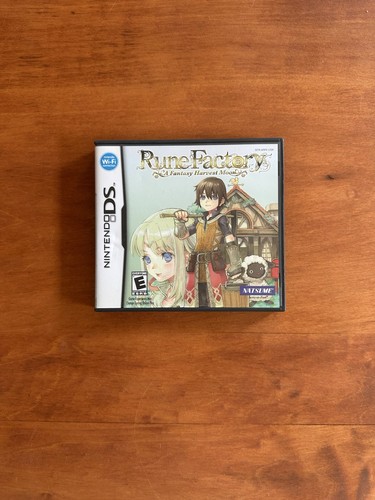 Rune Factory A Fantasy Harvest Moon (Nintendo DS) MINT CIB Complete w/ Reg Card - Picture 3 of 6