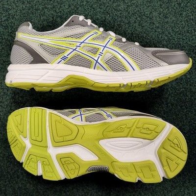 Asics Laufschuhe Herren Sneaker Gel Pursuit Silber/Weiß/Lime