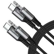 2 Cable USB C Conector Auxiliar de Audio iPhone 15 16 Pro Max Galaxy S24 S23 S22