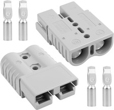 120a-600v Battery Quick Connectdisconnect With 246 Awg 2 Pcs Jumper Cable