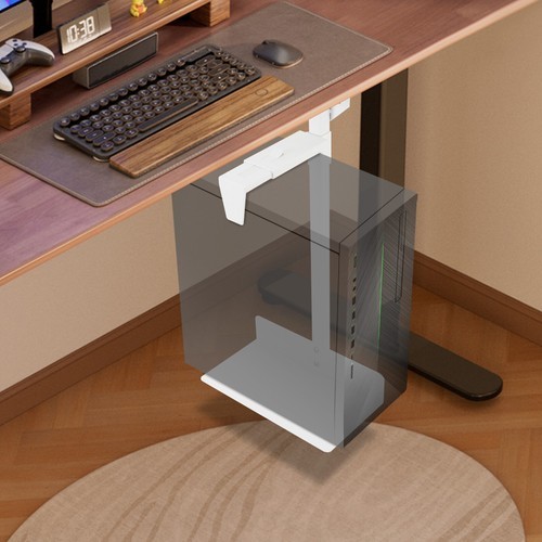 Supporto PC Regolabile Sotto Scrivania foto 2