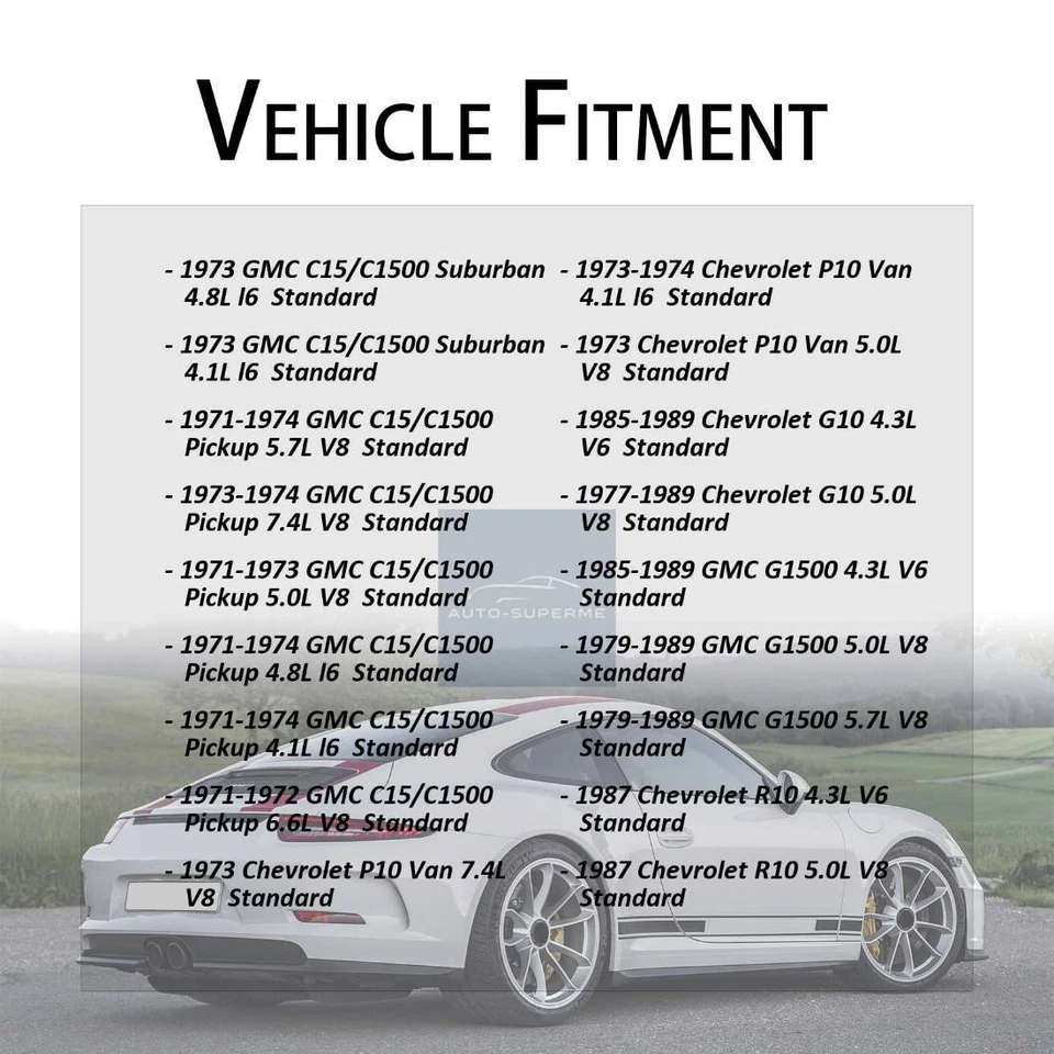 Tambor de freno trasero C-Tek 2 piezas para GMC C15/C1500 1973 Suburban 5,0 L estándar Foto 4 de 4