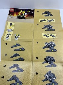 LEGO Sub Orbital Guardian 6878 SPACE Blacktron II 100% Complete w/ Manual