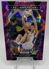 2023-24 Prizm Draft Picks Tim Duncan All American Purple Ice Prizm /149