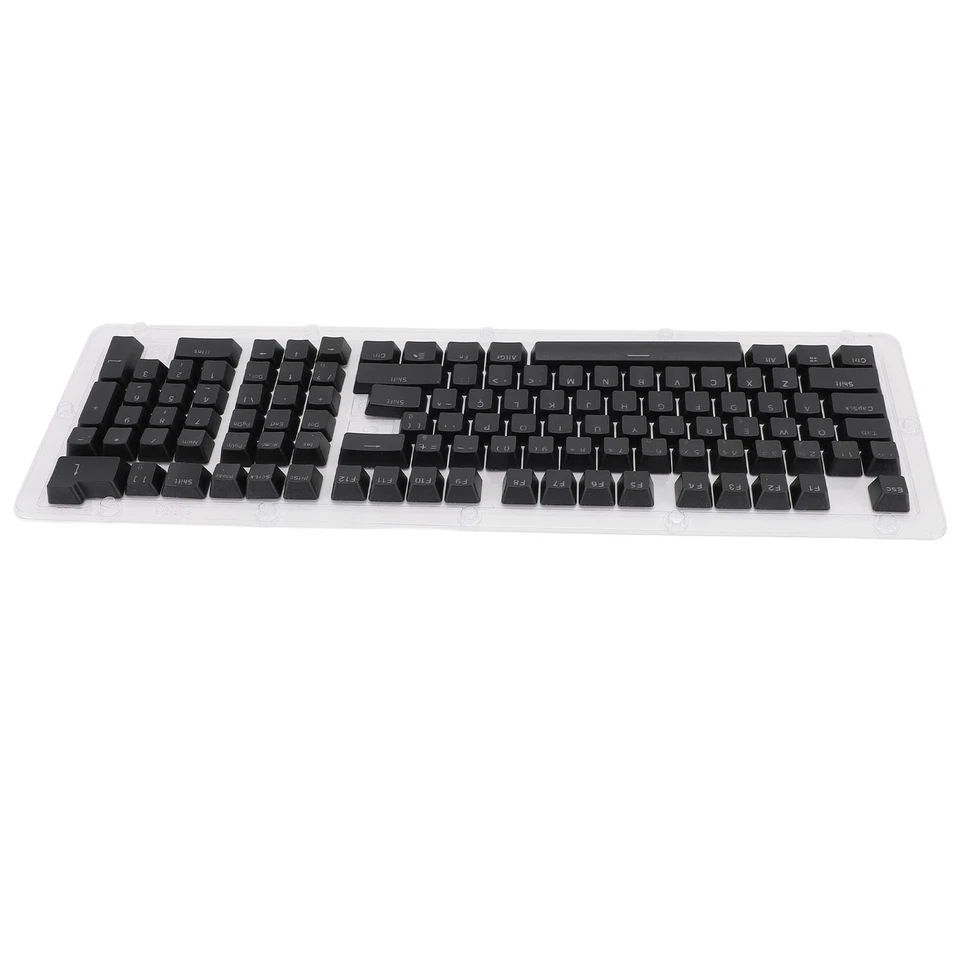 110 Keys Keyboard Keycaps Brazilian Portuguese Mechanical Keyboard Translucent - Image 3 of 4