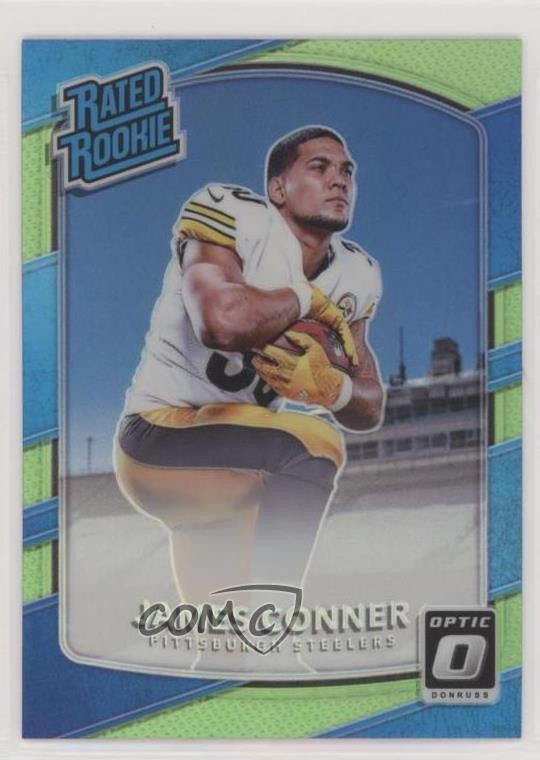 2017 Donruss Optic Rated Rookie Lime Green Prizm James Conner #172 00br