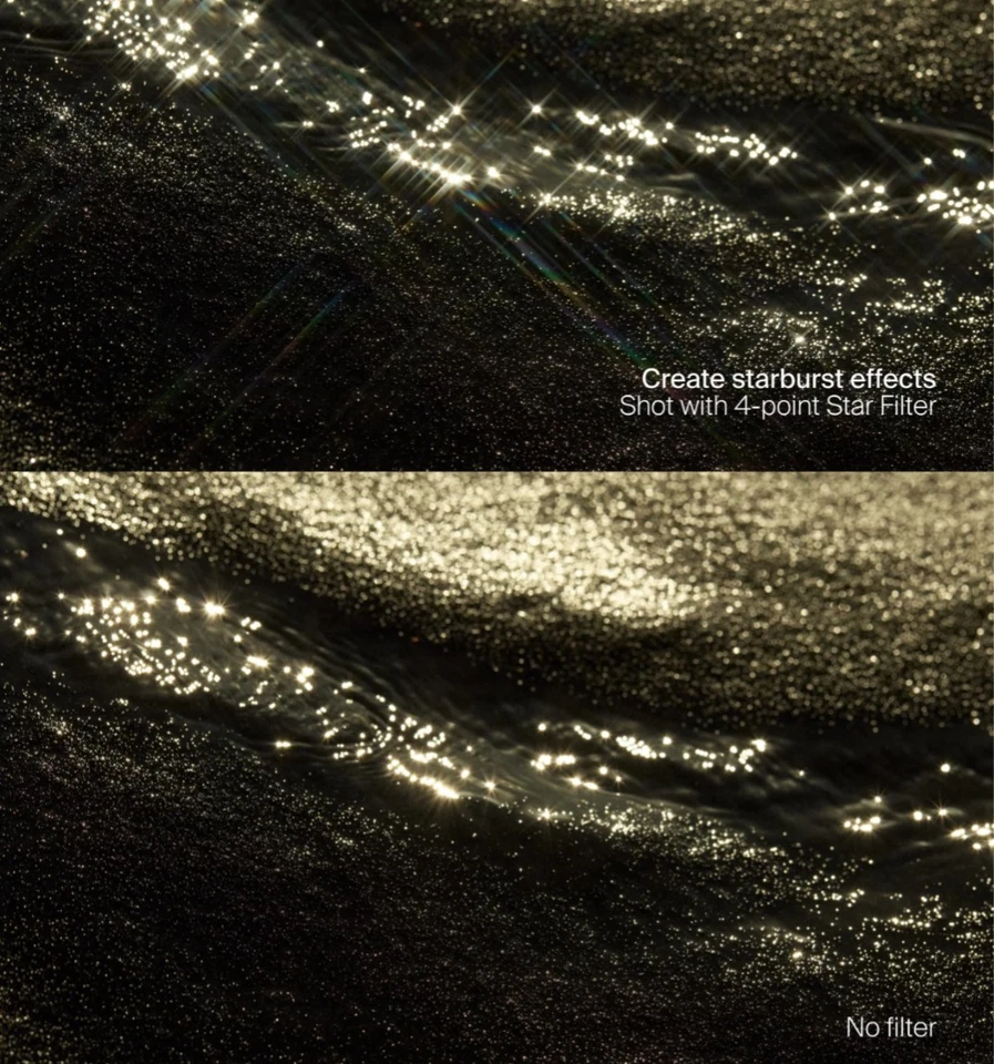 Gobe 72mm Stellar Filter Kit with 4-Point, 6-Point and 8-Point Star Lens Filters - Image 2 of 3