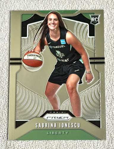 2020 Prizm WNBA Sabrina Ionescu Base RC Rookie Card #89 New York Liberty
