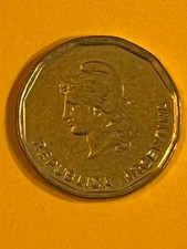 COIN ARGENTINA 1987 50 CENTAVOS FREE SHIPPING