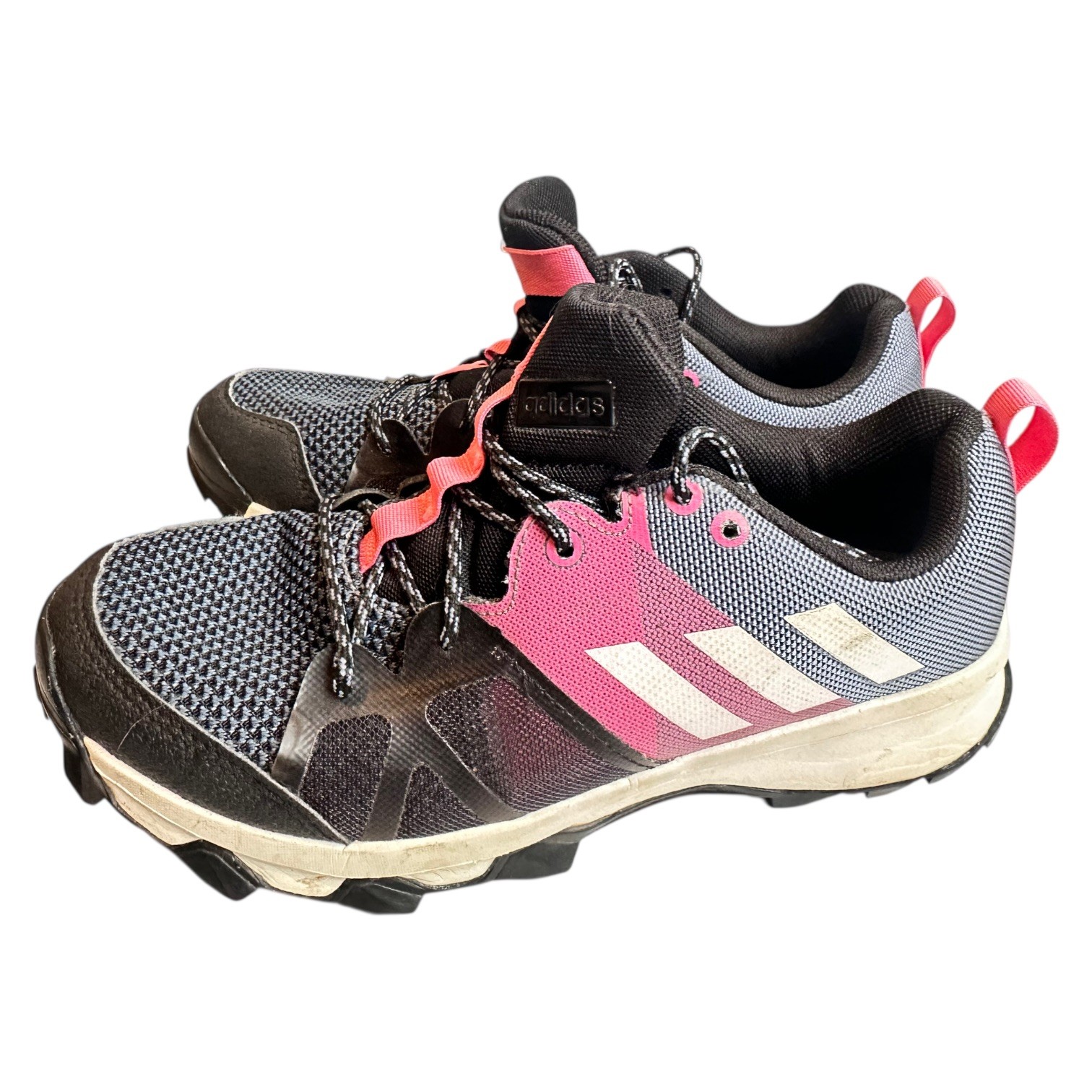 Adidas Kanadia Trail Hiking Sneakers – Black Pink Shoes Kids Girls US 5 – UK 4.5 Adidas Kanadia Trail Hiking Sneakers – Black Pink Shoes Kids Girls US 5 – UK 4.5
