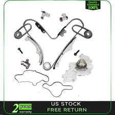For 07-10 Ford Edge Taurus Lincoln Mkz V6 3.5 3.7L Timing Chain Kit Water Pump