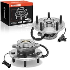 2 x Rear Wheel Bearing and Hub Assembly with ABS For Rear Left and Right Wheel