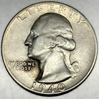 1940-S Washington 90% Silver 25c-Low Mintage- XF Condition US Coin - 2697