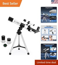 Portable 400mm Focal Length Telescope for Kids - Ignite Astronomical Curiosity