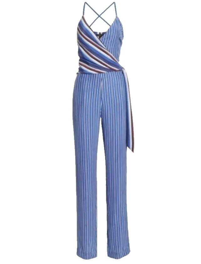 Mono a Rayas 100% Seda Jumpsuits & Rompers for Women