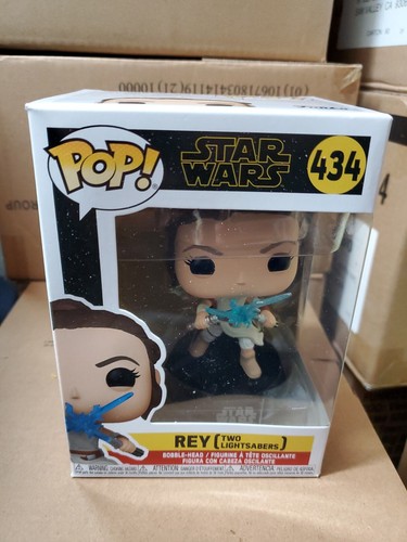Funko Star Wars POP Rey Two Lightsabers Vinyl Figure NEW IN STOCK - Bild 1 von 4