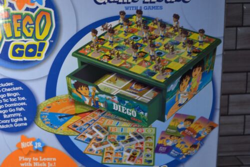 Nick Jr Go Diegi Go Spieltisch mit acht Spielen Dame Bingo Brandneu - Bild 14 von 15