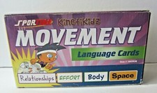 Sporttime Kinetikidz Movement Language Cards Relationships Effort Body Space