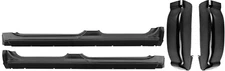 Rocker Panels and Cab Corners Both Sides 01-06 Chevy Silverado Crew Cab