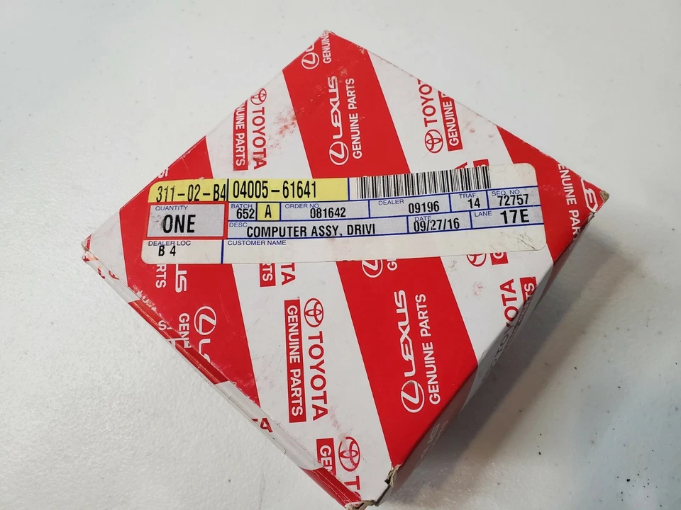 ⭐ 2013 2014 2015 TOYOTA AVALON MÓDULO DE ASISTENCIA A LA CONDUCCIÓN POR COMPUTADORA 04005-61641 ⭐ NUEVO Foto 2 de 4