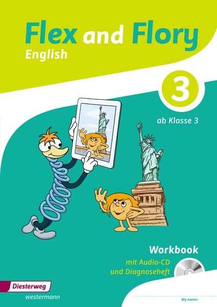 Thumbnail - Flex And Flory 3-4. Workbook 3 Mit Schüler-audio-cd Und Diagnoseheft
