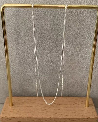 Chaîne De Cou Maille Gourmette En Argent Massif 925 - 40 Cm X 1,40 Mm - Bijou Neuf Bijouxia