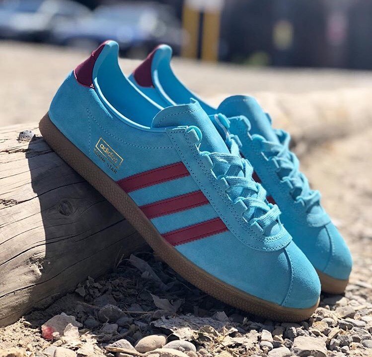 Adidas Originals Trimm Star - Blue & Burgundy Maroon - EXCLUSIVE 7-11 - Archive Adidas Originals Trimm Star - Blue & Burgundy Maroon - EXCLUSIVE 7-11 - Archive