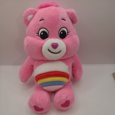 Care Bear CHEER BEAR Soft Plush Beanie Here To Cheer 2021 - Main Image