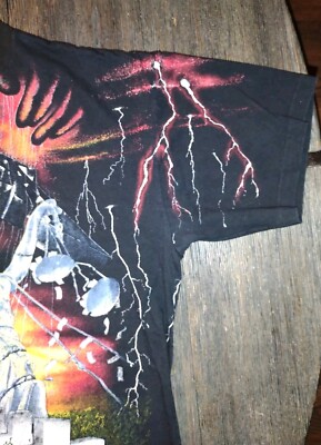 Vintage 1991 Metallica Master of Puppets All Over Print Graphic