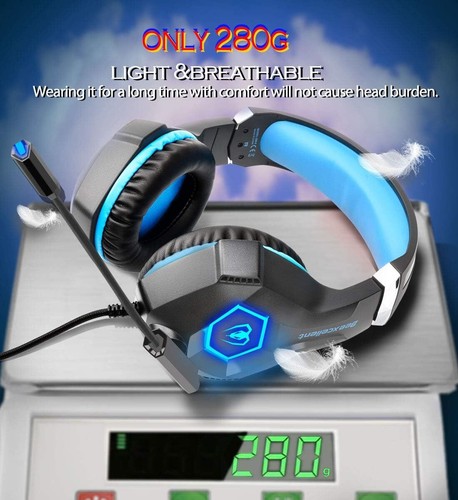 GM-6 3.5mm Gaming Headset Mic Headphones Stereo Surround For PS5 PS4 PC Xbox One - Picture 2 of 12
